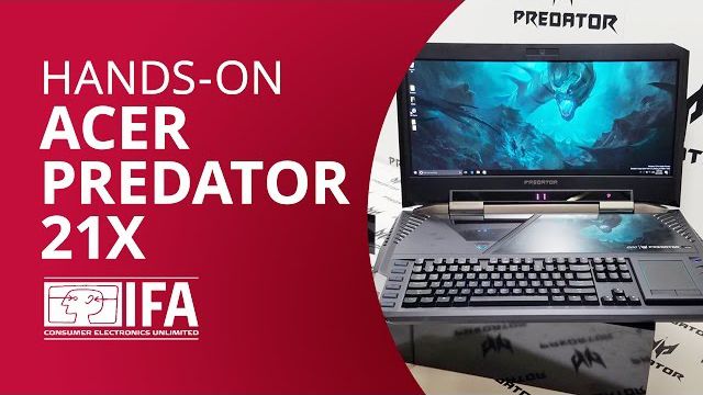 Acer Predator 21X: o super laptop gamer de 8 kg e 2 placas de vídeo! [Hands-on I