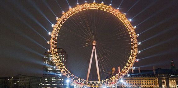 London Eye iluminação