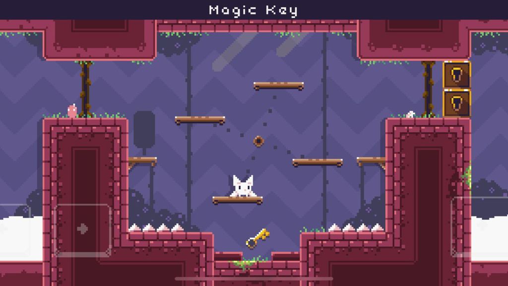Captura de tela jogo cat bird pixelado