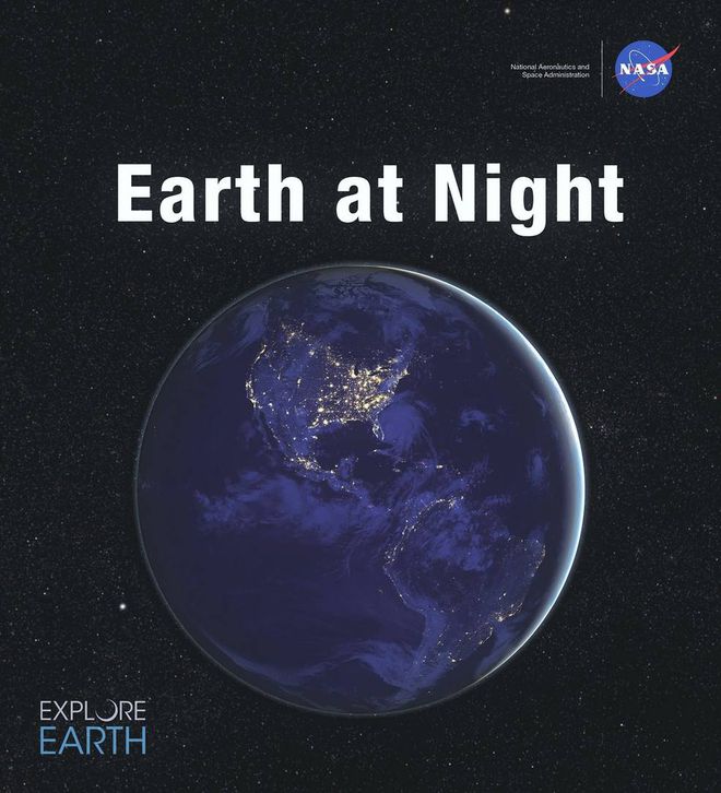 eBook grátis da NASA mostra noites da Terra vistas do espaço nos últimos 25 anos