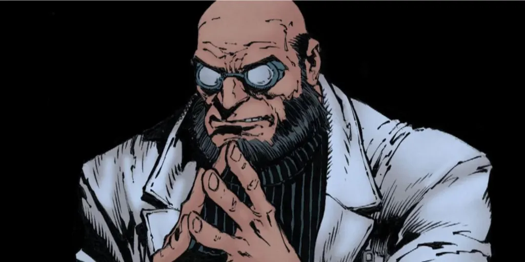 O vilão Hugo Strange é literalmente um psiquiatra (Imagem: Reprodução/DC Comics)
