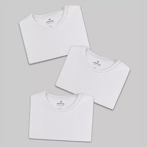 PARCELADO | Kit Com 3 Camisetas Masculinas Básicas Hering
