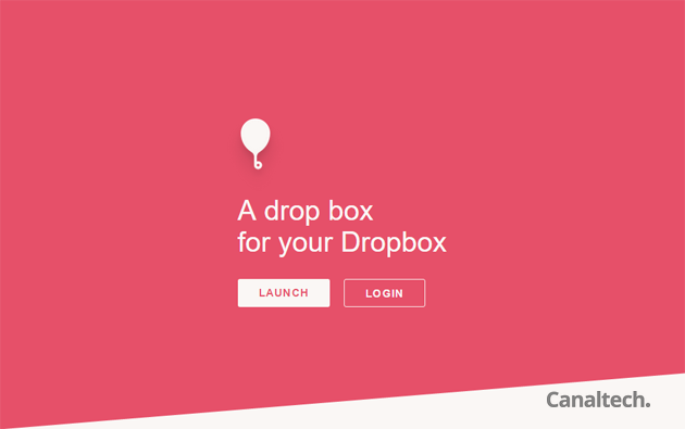 Ao acessar o Balloon.io, basta clicar em Launch para ser levado à tela de autenticação do Dropbox. Após esse processo, você criará uma pasta e uma URL será informada para você fornecer aos seus amigos
