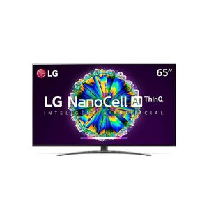 Smart TV LED LG 65 UHD 4K 65NANO81S NanoCell Bluetooth HDR Inteligência Artificial ThinQ AI