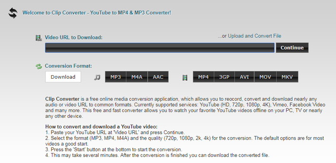 youtube to converter video