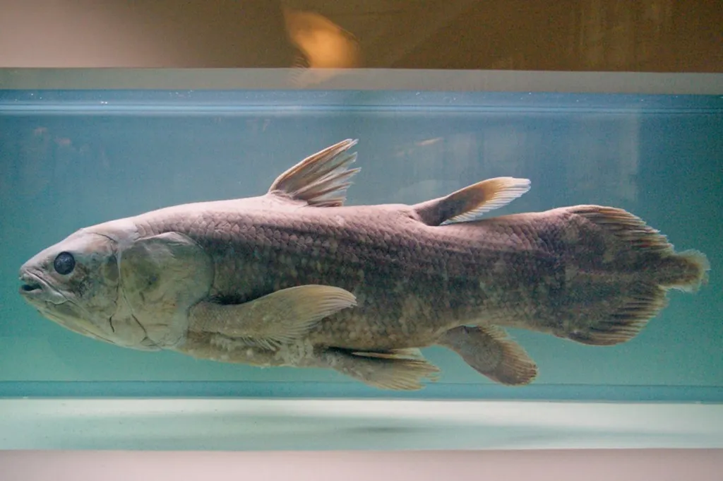 O celacanto foi de espécie extinta a espécie reencontrada em alguns séculos. A questão é que os celacantos de milhões de anos atrás realmente se extinguiram: 