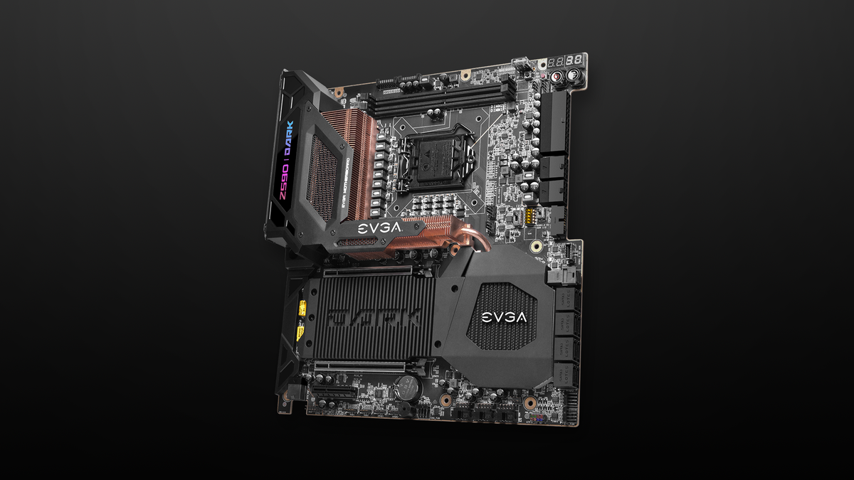 Amページ Placa-mãe EVGA X570 DARK surge em foto e promete elevar nível de
