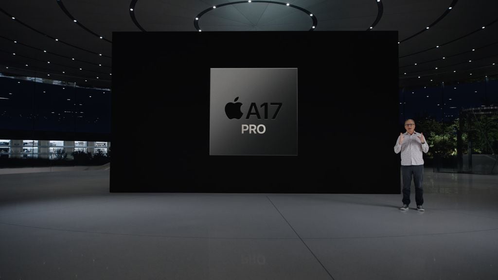 Novo chip A17 Pro oferece ainda mais desempenho aos modelos Pro (Imagem: Reprodução/Apple)