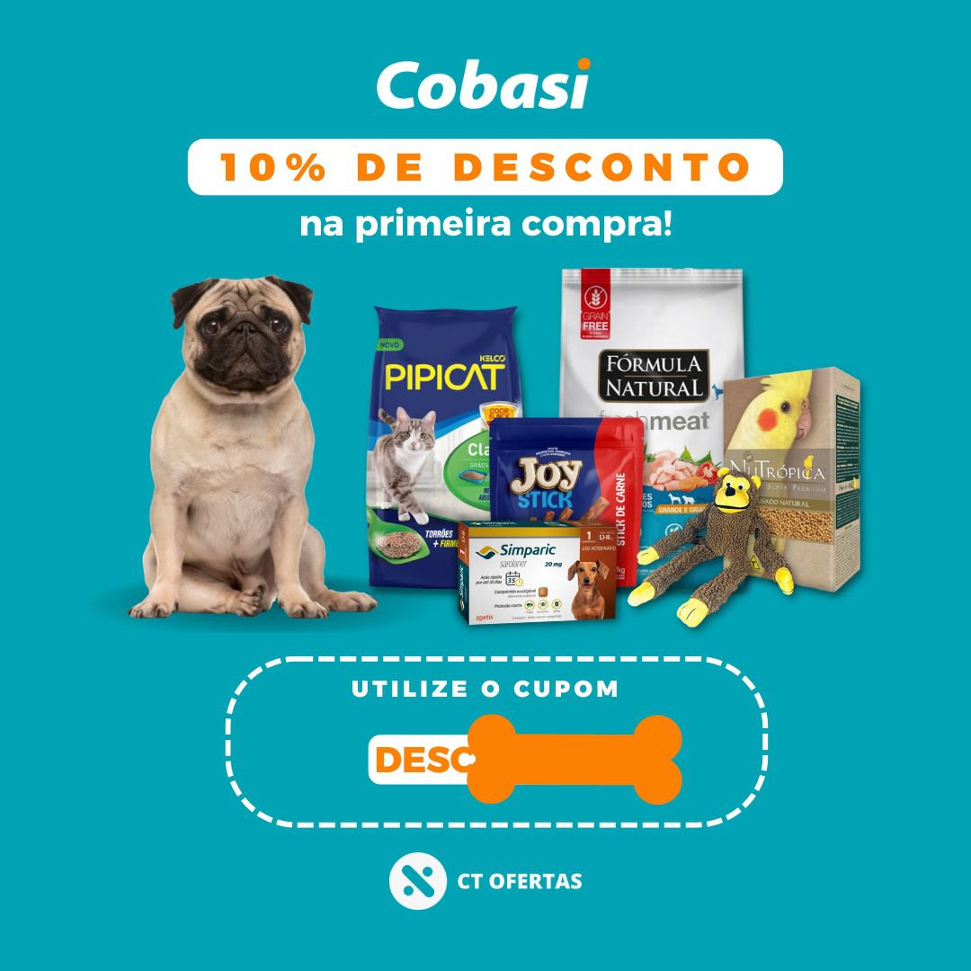 Cobasi Goiânia: visite a loja e ganhe 10% de desconto em compras