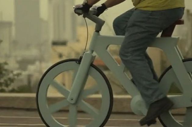 Bicicleta de papelão Bicicleta de papelão