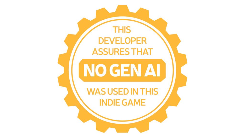 Imagem do selo de jogos contra IA