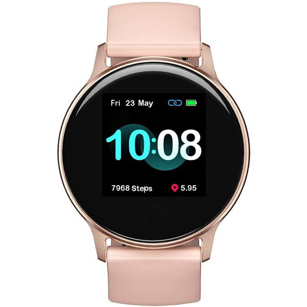 Smartwatch UMIDIGI Uwatch 2S, à prova d'água, com tela de toque de 1,3 polegada (Android e iPhone)