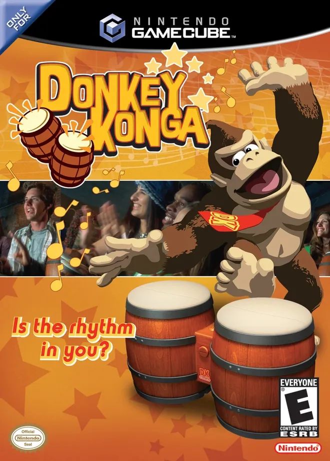 Até os bongôs de Donkey Konga aparecem no filme (Imagem: Divulgação/Nintendo)