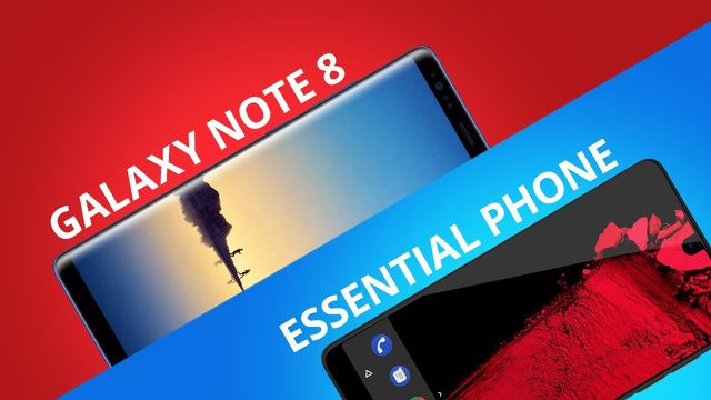 Samsung Galaxy Note 8 vs Essential Phone [Comparativo]