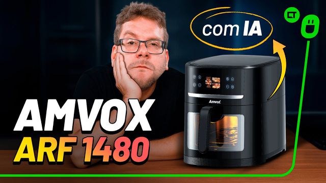 Amvox ARF 1480: a air fryer com Inteligência Artificial