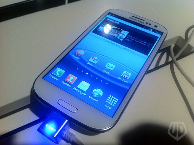Samsung Galaxy S III (foto: André Fogaça/Ultra Downloads)