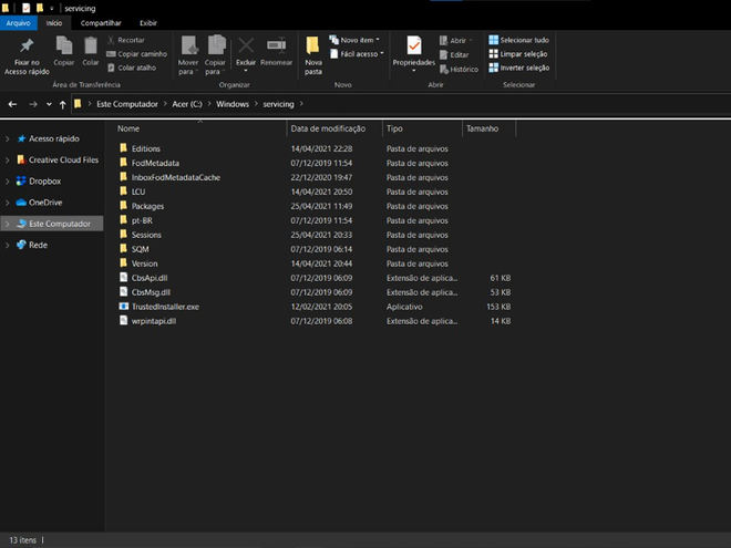 Localize o arquivo no Windows Explorer (Imagem: André Magalhães/Captura de tela)
