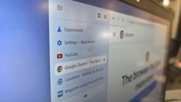 Chrome ganha abas verticais: veja como testar o novo visual 
