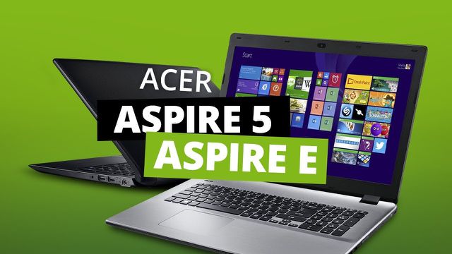 Notebooks Acer Aspire E5-553G-T4TJ e A515-41G-1480