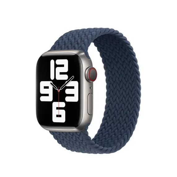 Pixel Watch também pode ter uma pulseira semelhante ao Loop Solo Trançado do Apple Watch (Imagem: Divulgação/Apple)