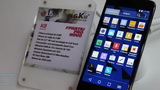 LG lança modelos de smartphone K10, K8 e K4 no Brasil