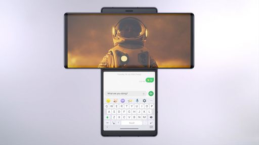 Diferentão! LG Wing traz tela giratória que expõe display secundário