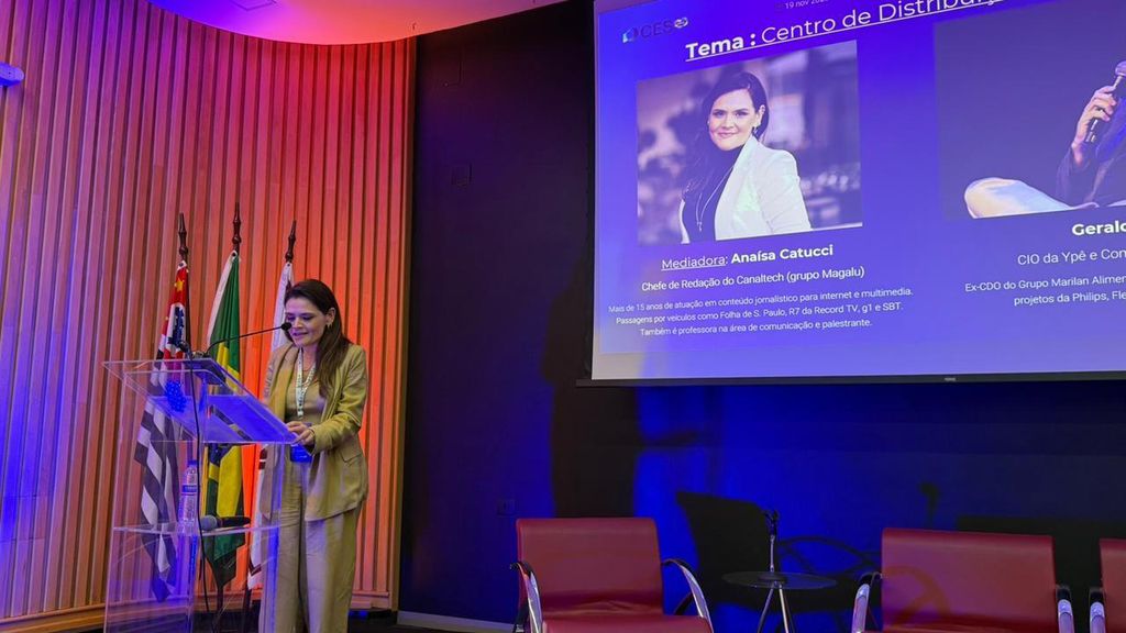 CES Business & Innovation contou com a participação da chefe de redação do Canaltech, Anaísa Catucci (Imagem: Divulgação)