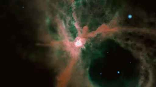Nova simulação revela formação de aglomerado de estrelas “bebês”