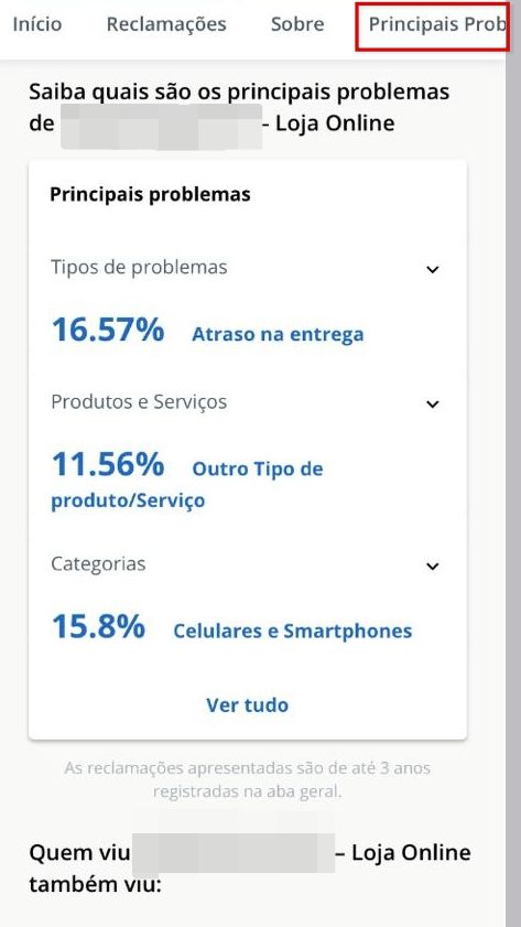 Antes de comprar um produto ou contratar um serviço, você pode verificar a avaliação do Reclame Aqui e problemas mais frequentes. (Imagem: Kris Gaiato/Captura de tela)