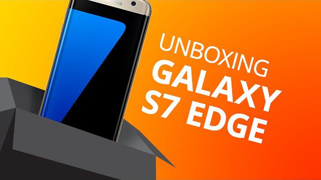 Samsung Galaxy S7 EDGE: unboxing debaixo d´água! [Unboxing]
