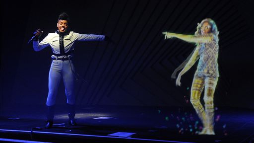 Empresa quer criar hologramas de celebridades para se apresentarem em shows