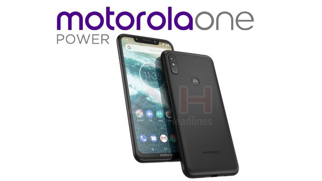 Imagem vazada do Motorola Power One (Imagem: AndroidHeadlines)