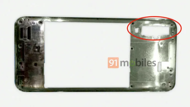 Vazamento de chassi do Galaxy A50 mostra câmera tripla sem botão de digital