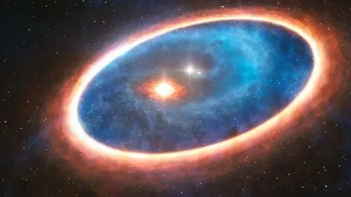Esta estrela binária poderá dar origem a três novos sistemas planetários 
