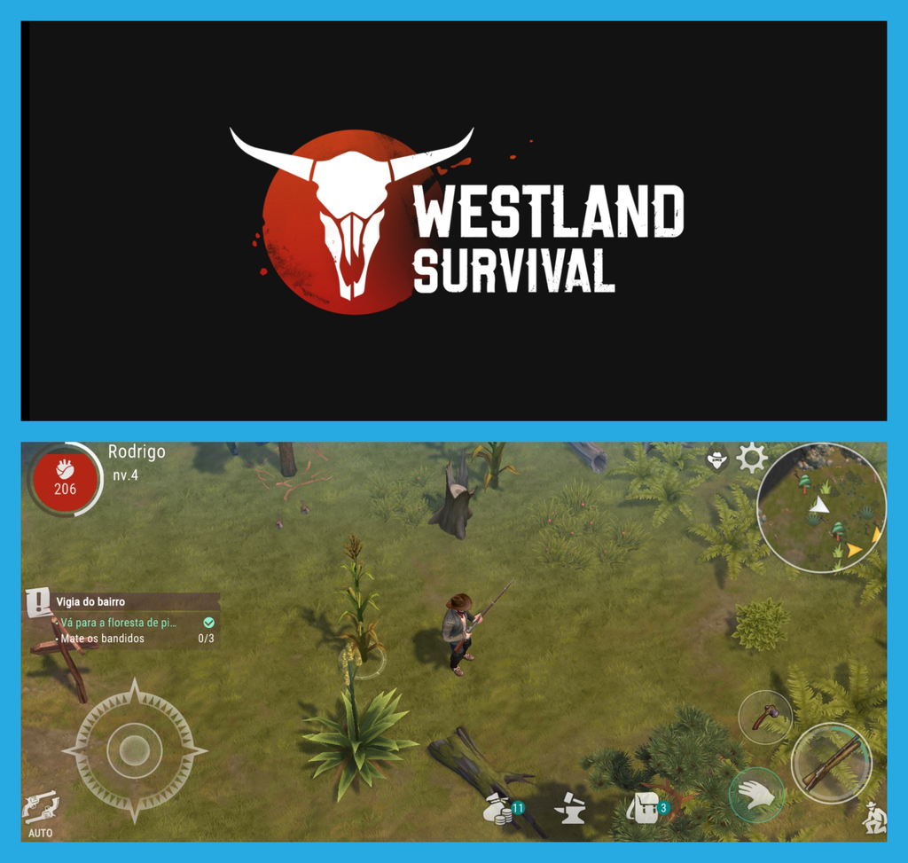 NOVO JOGO MUNDO ABERTO DE FAROESTE PARA ANDROID/IOS - Guns & Spurs 