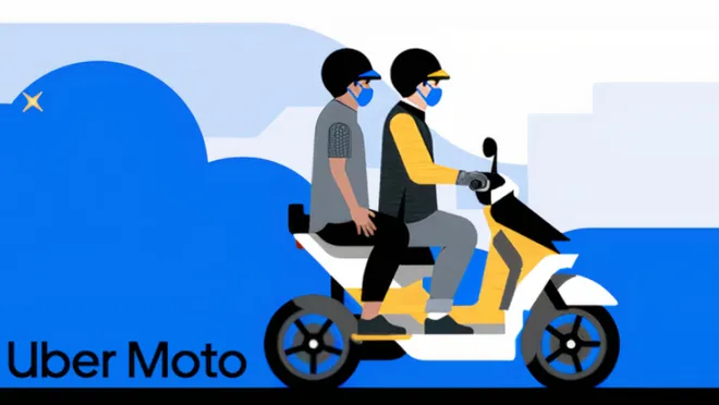 No Brasil desde 2020, o Uber Moto está disponível em 170 cidades (Imagem: Reprodução/Uber)