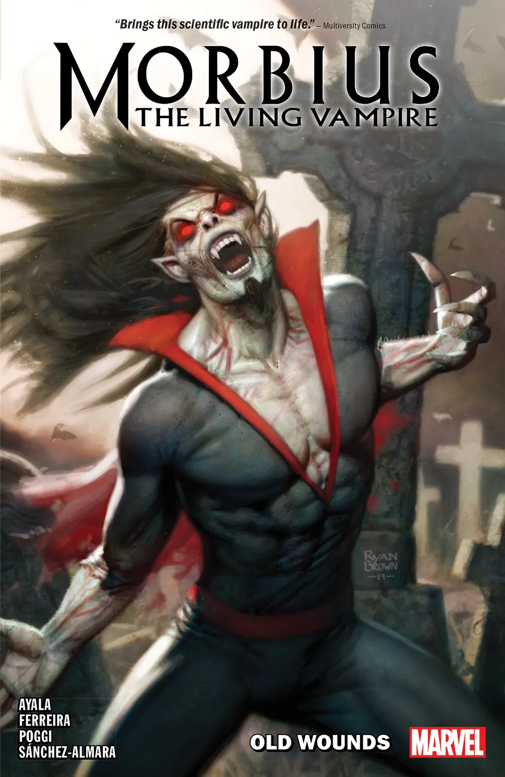 Morbius na verdade nunca foi um vampiro assim de tanto sucesso nas HQs, e seu filme parece seguir o mesmo caminho (Imagem: Reprodução/Marvel Comics)