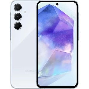 PARCELADO | Samsung Galaxy A55 5G, Câmera Tripla até 50MP, Tela 6.6", 256GB Azul Claro | SÓ NO APP