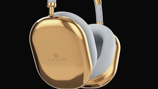 Ostentação demais: empresa lança AirPods Max de ouro e preço é de cair o queixo