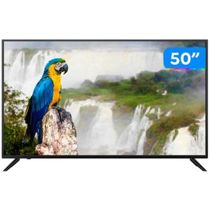 [APP + CLIENTE OURO + CUPOM] Smart TV 4K HQLED 50” JVC LT-50MB708 Android - Wi-Fi Bluetooth HDR 4 HDMI 3 USB