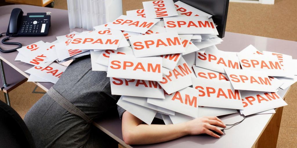 Ninguém merece tanto spam (Imagem: Markeninja)