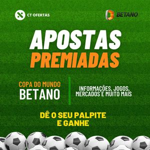 Betano - Dê seu palpite nos jogos da Copa e ganhe prêmios!