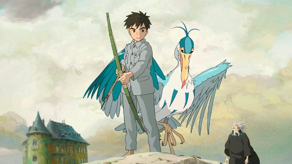 O Menino e a Garça é o mais recente filme de Hayao Miyazaki e ganhador do Oscar de Melhor Animação (Imagem: Divulgação/Studio Ghibli)