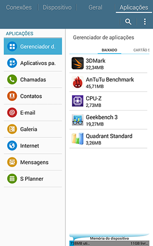 Samsung Galaxy Tab Active -  Screenshots