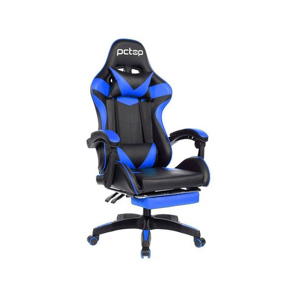 Cadeira Gamer PCTop Azul Racer 1006