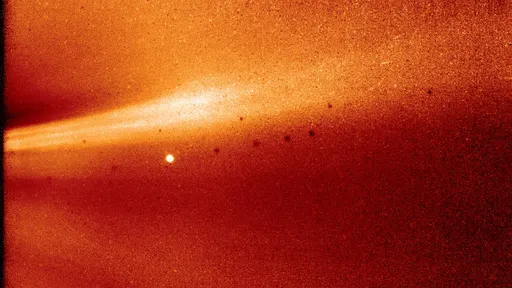 Sonda Parker, da NASA, tira primeira foto dentro da atmosfera do Sol