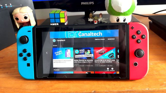 YouTube agora tem um app oficial no Nintendo Switch