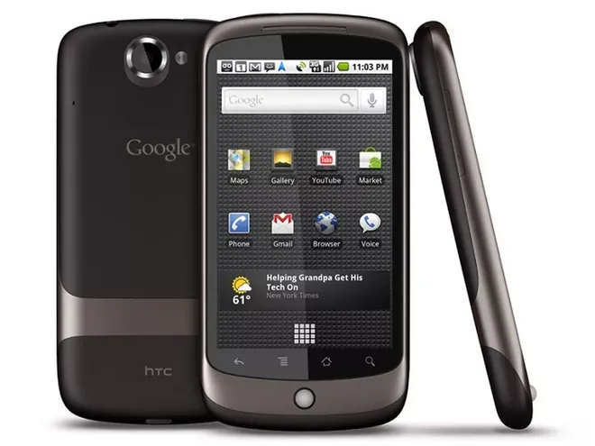 Parceria do Google com HTC resultou no lançamento do Nexus One em 2010 (acima), HTC One Google Edition e primeira geração do Google Pixel em 2016 (Imagem: Reprodução/Google)