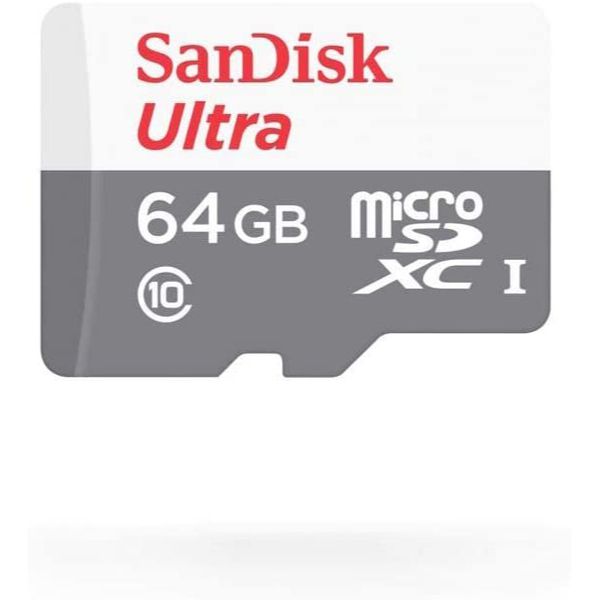 Cartão de Memória Sandisk Ultra Microsdxc Uhs-I Card With Adapter – 64Gb