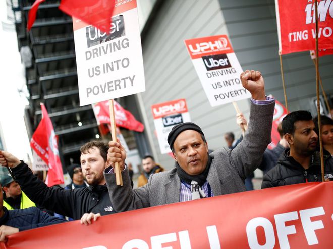Protestos contra o Uber: 2019 foi um ano para empresa esquecer